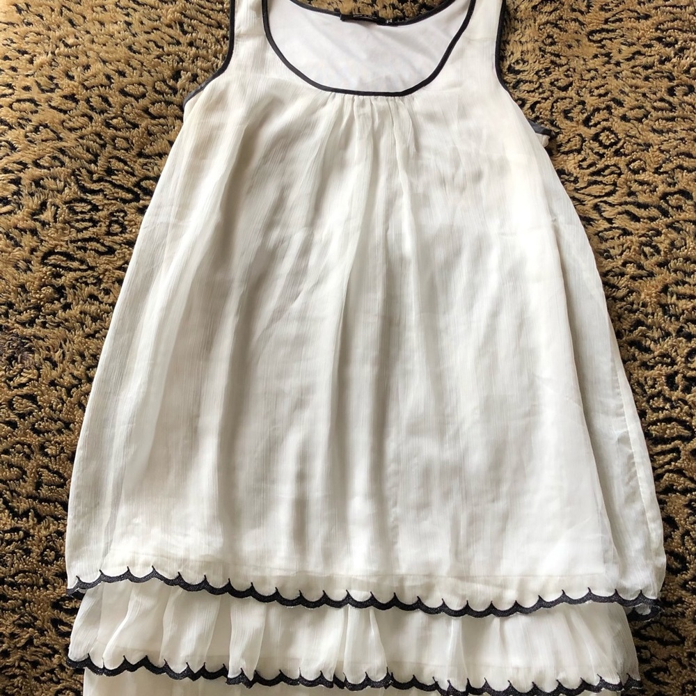 White cocktail dress